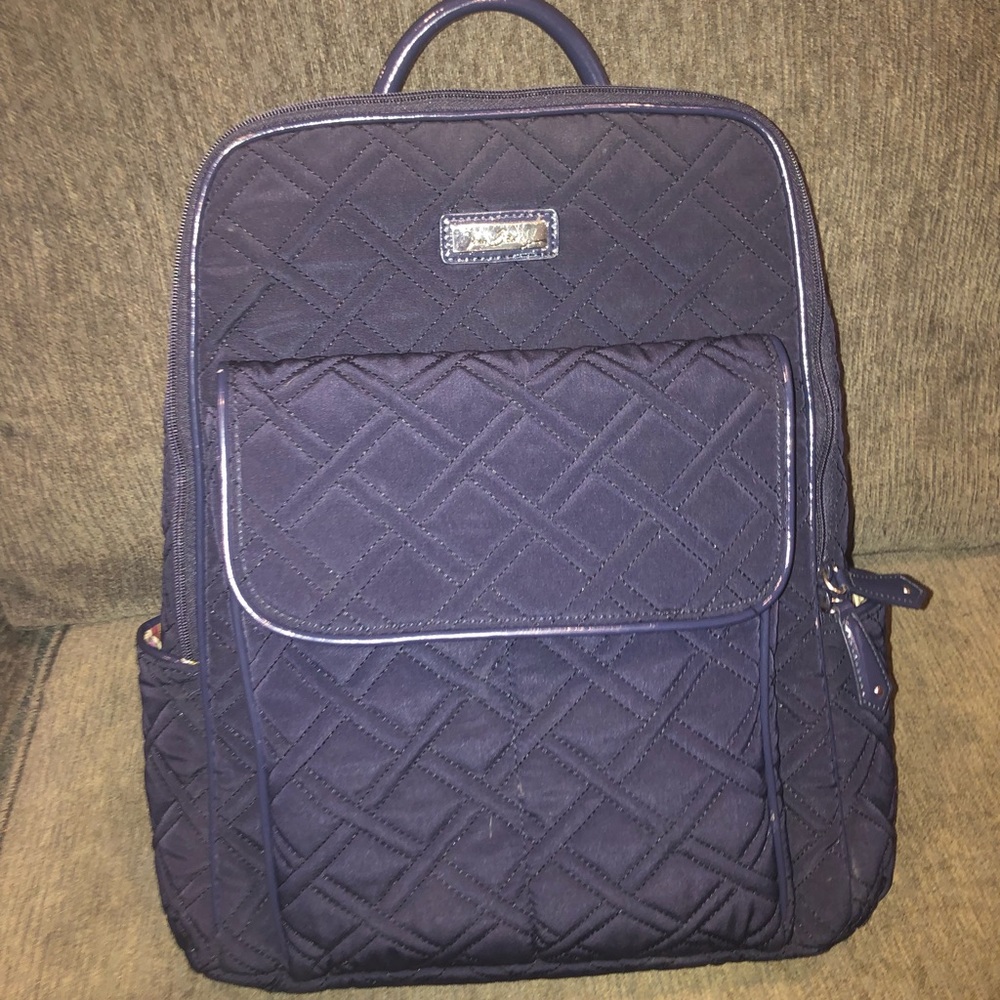 Vera Bradley Navy Backpack